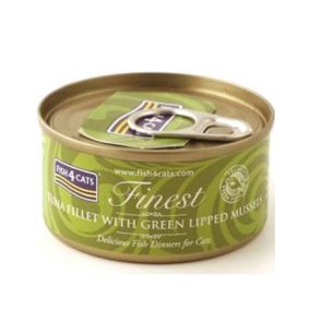 Fish4Cats Tuna Fillet with Mussels Wet Cat Food - 70g - Pack of 10