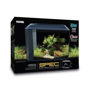 Fluval Spec XV- Black, 60 L - 56L x 45W x 29H cm