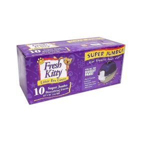 Fresh Kitty Super Jumbo Litter Liners, 10 pcs