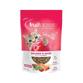 Fruitables Salmon Flavour with Cranberry Cat Treats - 2.5 oz