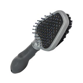 FURminator Dual Grooming Brush for Dogs & Cats