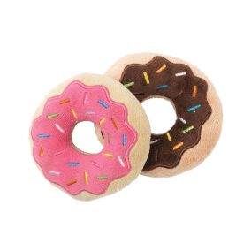 FuzzYard DONUTS ( 2 per pack ) Dog Toy