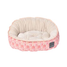 FuzzYard Pink Lemonade Reversible Pet Bed