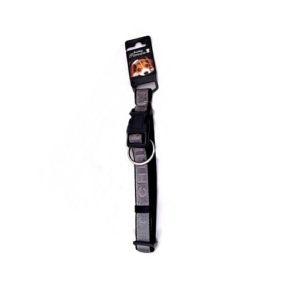 Golden Panda Dog Collar 25mm - 50-60 cm - Black