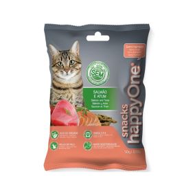 HappyOne Semi-Moist Salmon and Tuna Cat Treat - 50 g