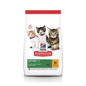 Hills Science Plan Chicken Flavour Dry Kitten Food