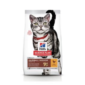 Hills Science Plan Hairball Indoor with Chicken Dry Cat Food