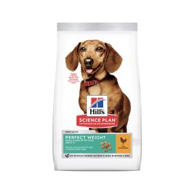 Hill's Science Plan Adult Perfect Weight Small & Mini Dog Food With Chicken - 1.5 Kg