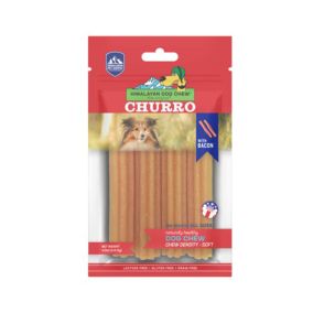 Himalayan Dog Chew Churro Bacon Dog Treats - 4 oz