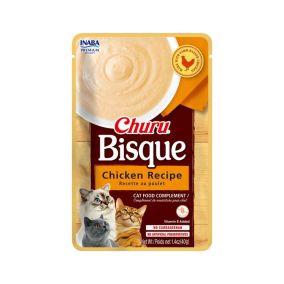 Inaba Churu Bisque Chicken Recipe Lickable Cat Treats - 40 g