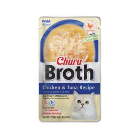 Inaba Churu Broth Chicken and Tuna Recipe Cat Treats - 40 g