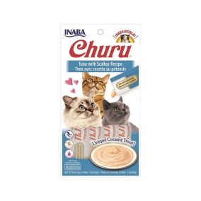 Inaba Churu Tuna with Scallop Recipe Cat Treat - 56 g