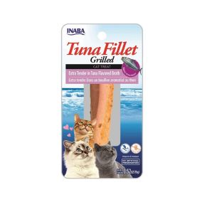 Inaba Grilled Tuna Fillet Extra Tender in Tuna Broth Cat Treat - 15 g