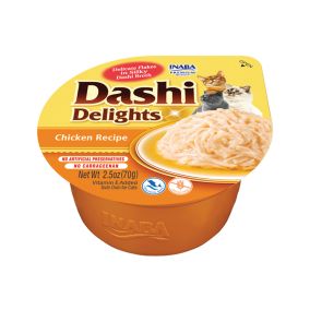 Inaba Cup Dashi Delights Chicken Cat Treats - 70 g