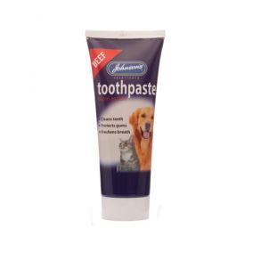 Johnson's Triple Action Toothpaste with Beef Flavor - 50 g