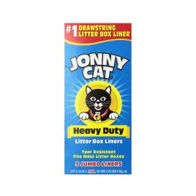 Jonny Cat Heavy Duty 5 Jumbo Cat Litter Box Liners