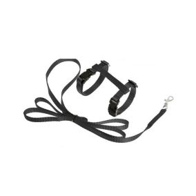 Karlie Art Sportiv Kitten Harness and leash, Black