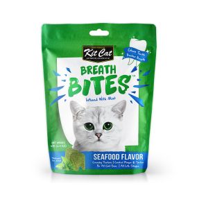 Kit Cat Breath Bites Seafood Flavour - 60g