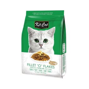 Kit Cat Fillet O Flakes Adult Dry Cat Food - 1.2 Kg