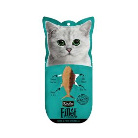 Kit Cat Fillet Tuna & Fiber (Hair Ball) Cat Treat