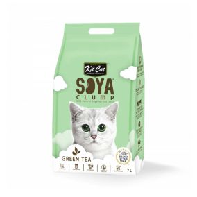 Kit Cat Soya Clumping Cat Litter Green Tea - 7L