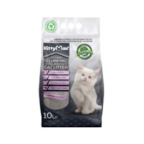 Kittymax Premium Clumping Bentonite Lavender Scented Cat Litter