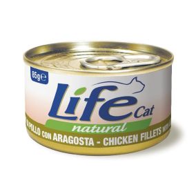 Life Cat Chicken Fillet with Lobster Canned Cat Food - 85 g