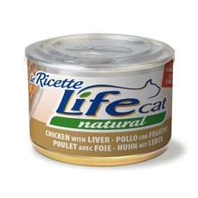 Life Cat Chicken With Liver And Carrot Canned Cat Food - 150 g