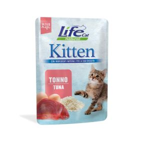 Life Cat Natural Tuna Kitten Food Pouch - 70 g