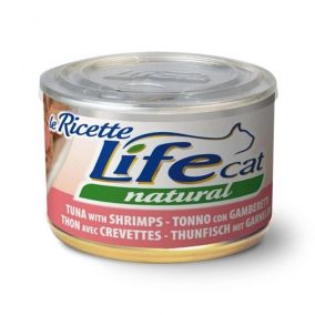 Life Cat Tuna With Shrimps Canned Cat Food - 150 g