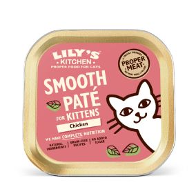 Lily's Kitchen Chicken Pate Kitten Wet Food - 85 g Pack of 12