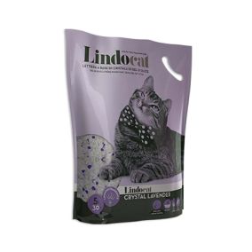 LindoCat Crystal Lavender Scent Silicagel Cat Litter - 5 L