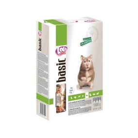 Lolo Pets Basic Complete Food For Hamster, 1 Kg