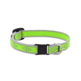 Lupine Pet Reflective Safety Cat Collar - Green Diamond