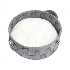 M-Pets Eco Basket Bed for Pet - 40D x 15W x 40H cm