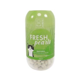 M-Pets Fresh Pearls Natural Cat Litter Deodorizer Grass Scent - 450 ml