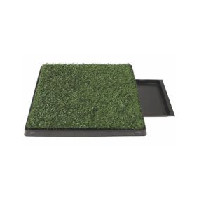 M-Pets Grass Mat Training Pad With Tray