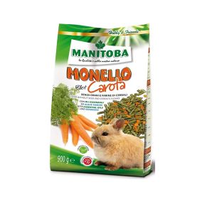 Manitoba Monello Pellet Carota Rabbit Food, 900g