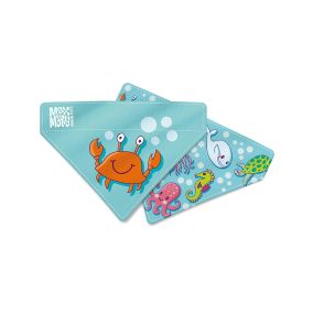 Max and Molly Bandana - Blue Ocean - Large