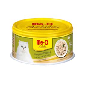 Me-O Delite Tuna and Chicken in Jelly Canned Cat Food - 80 g