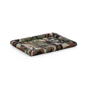 MidWest Quiet Time Camo Dog Bed - 24"L x 17.75W"