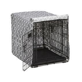 Midwest QuietTime Defender Crate Cover with Teflon, Grey