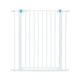 Midwest Steel Glow Stripe Pet Gate, White - 2.92 x 73.66 x 99.31 cm