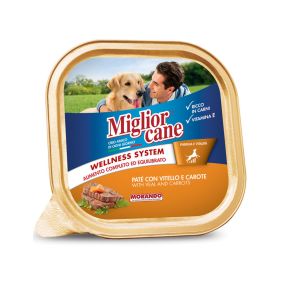 Miglior Cane Pate with Veal and Carrots Wet Dog Food - 300 g