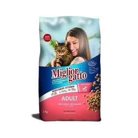 Miglior Croquettes with Salmon Dry Cat Food - 2Kg