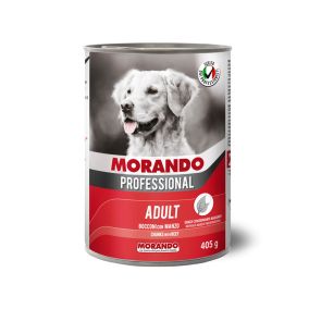 Morando Professional Chunks with Beef Adult Canned Dog Food