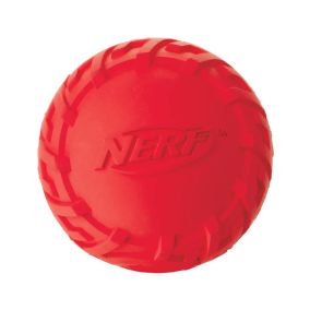 Nerf Dog Trax Tire Squeck Ball, Medium