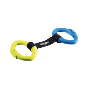 Nerf Two Ring Strap 2-Tone Tug Dog Toy