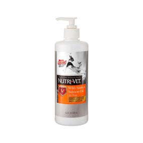 Nutri-Vet Wild Alaska Salmon Oil for Dogs, 13.5 oz