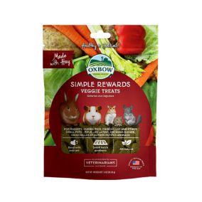 Oxbow Simple Rewards Small Animal Veggie Treats - 3 oz